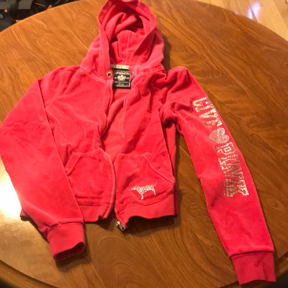Victoria’s Secret “velvet” sweatshirt